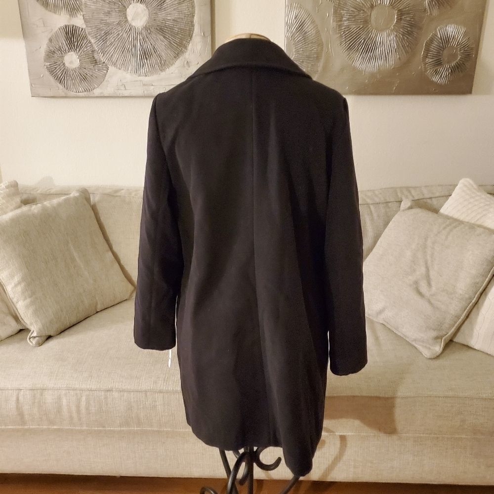 Halogen Double Face Coat sz Large in Black - Picture 7 of 10